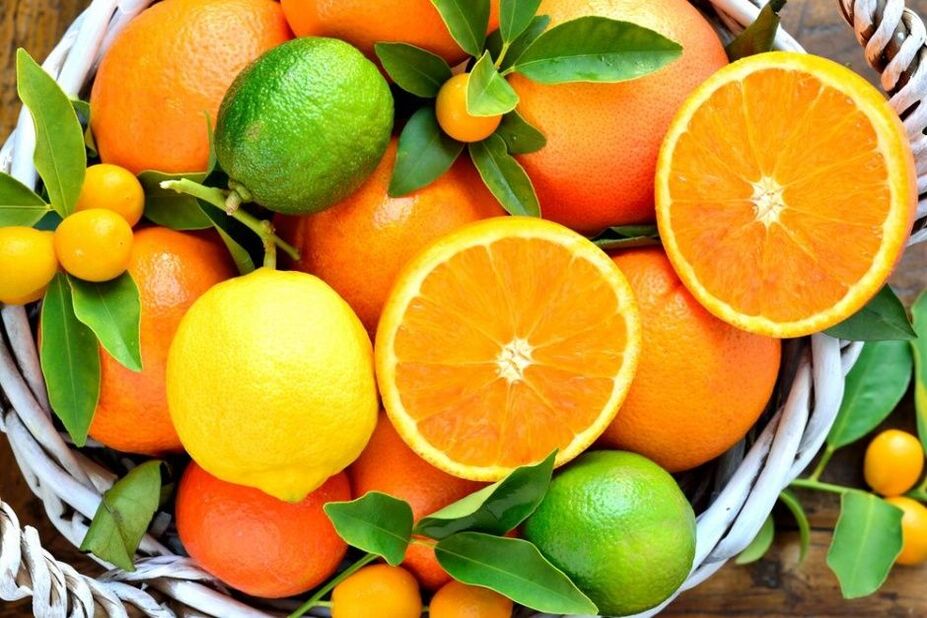 apelsinai ir citrinos potencijai