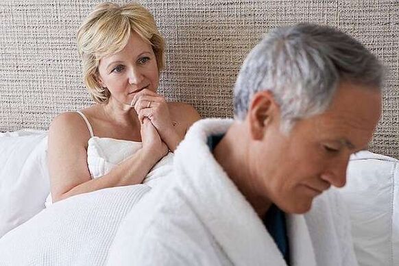 Potencijos problemos senatvėje